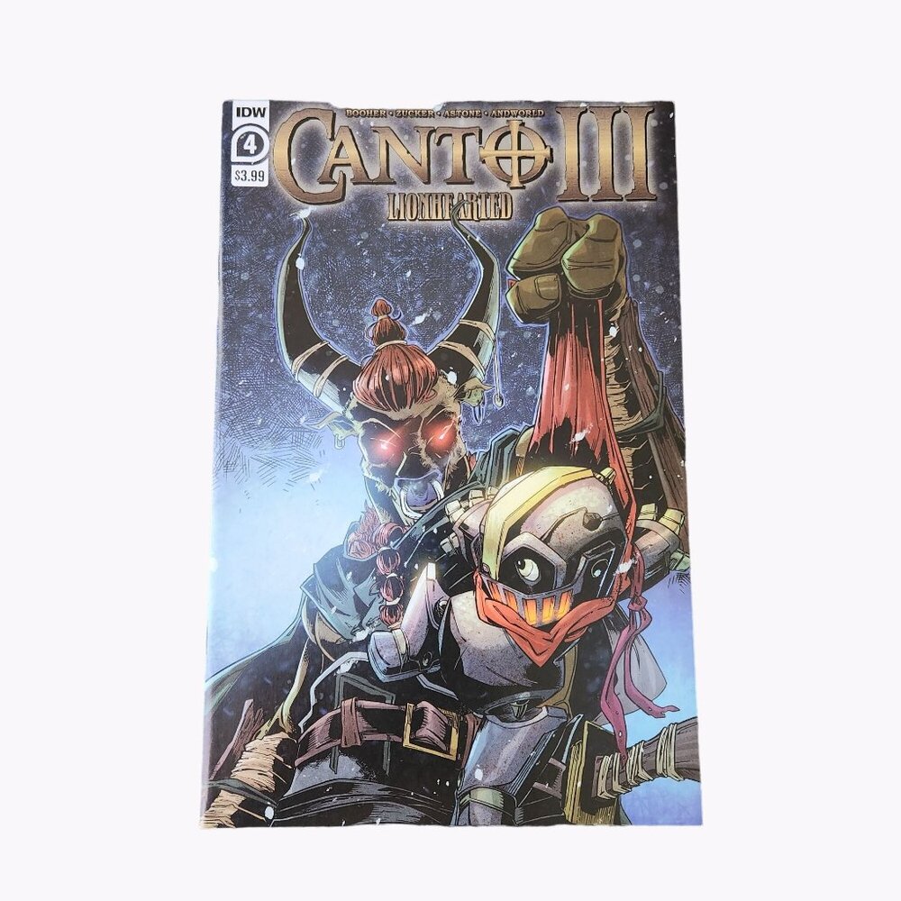 IDW Canto III Lionhearted #4 Comic Book Collector Bagged Boarded